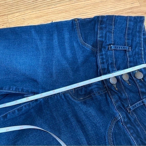 0 REFUGE high waist skinny stretchy dark wash Jeans.  (Jeggings) - Picture 15 of 16